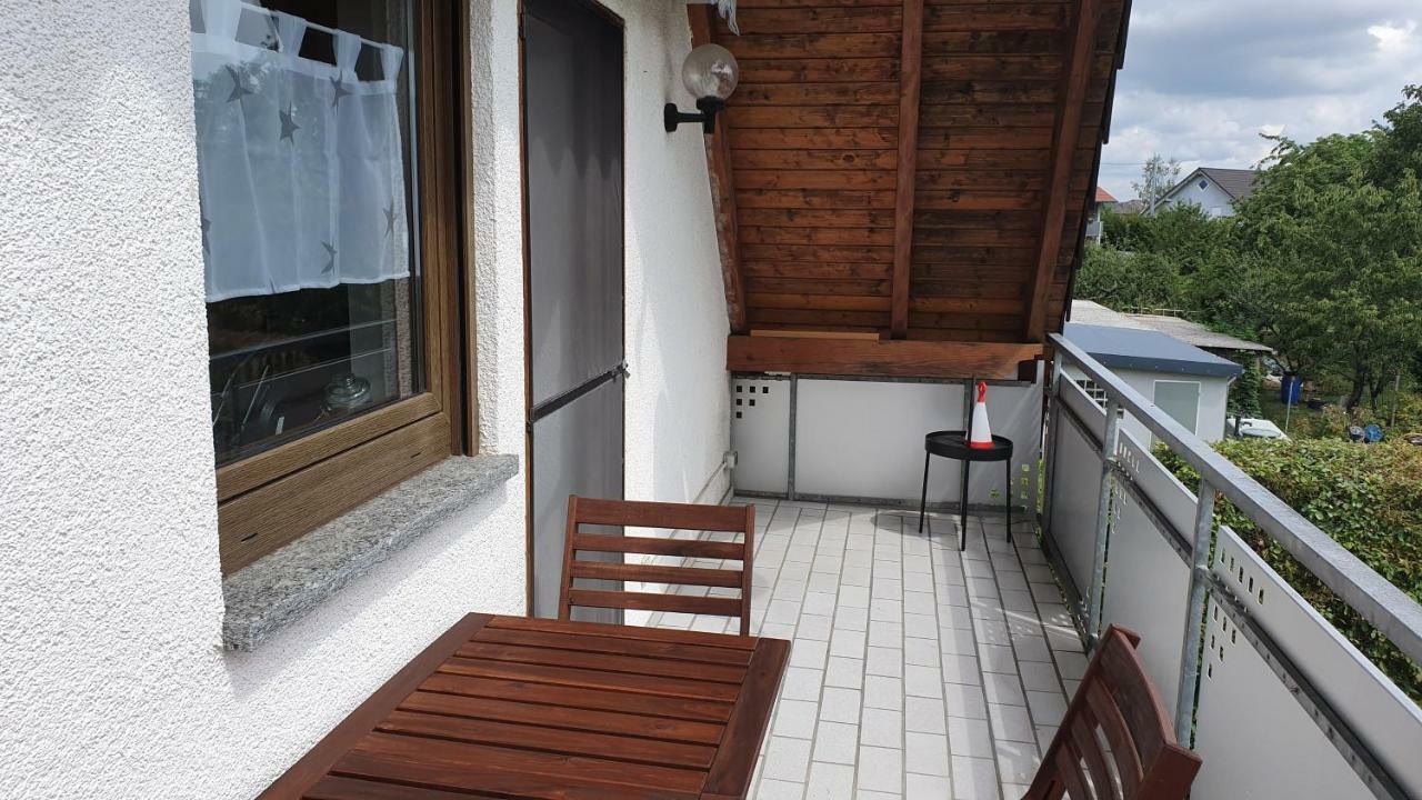 Ferienappartement Grüner Elch Rheinhausen Exterior foto