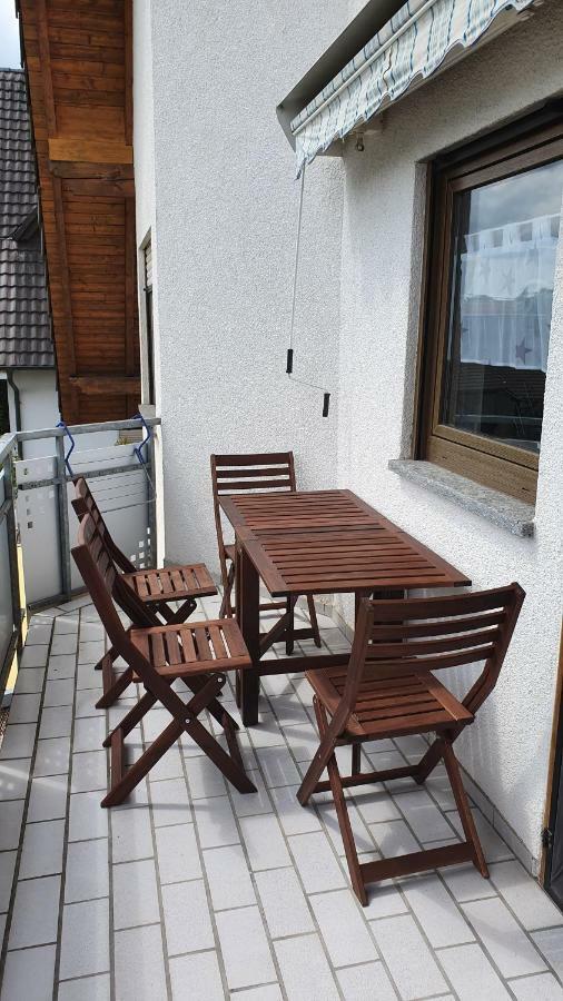 Ferienappartement Grüner Elch Rheinhausen Exterior foto